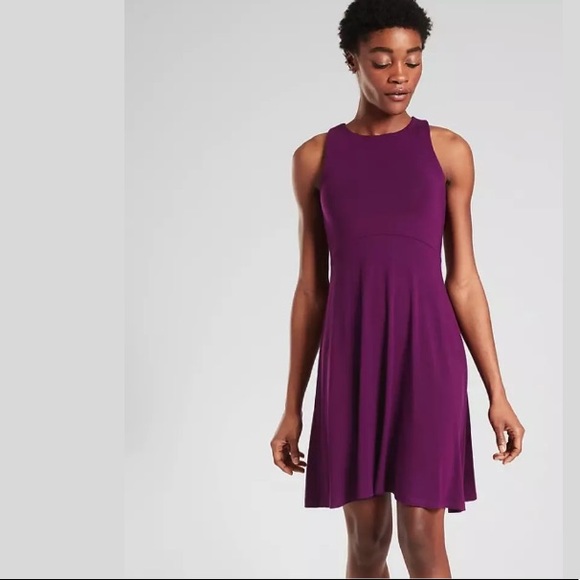 ATHLETA Santorini Thera Dress Velvet Plum NWT